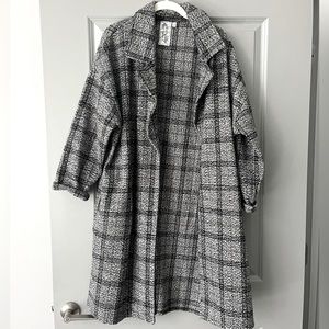Sadie & Sage Tweed Trench Coat